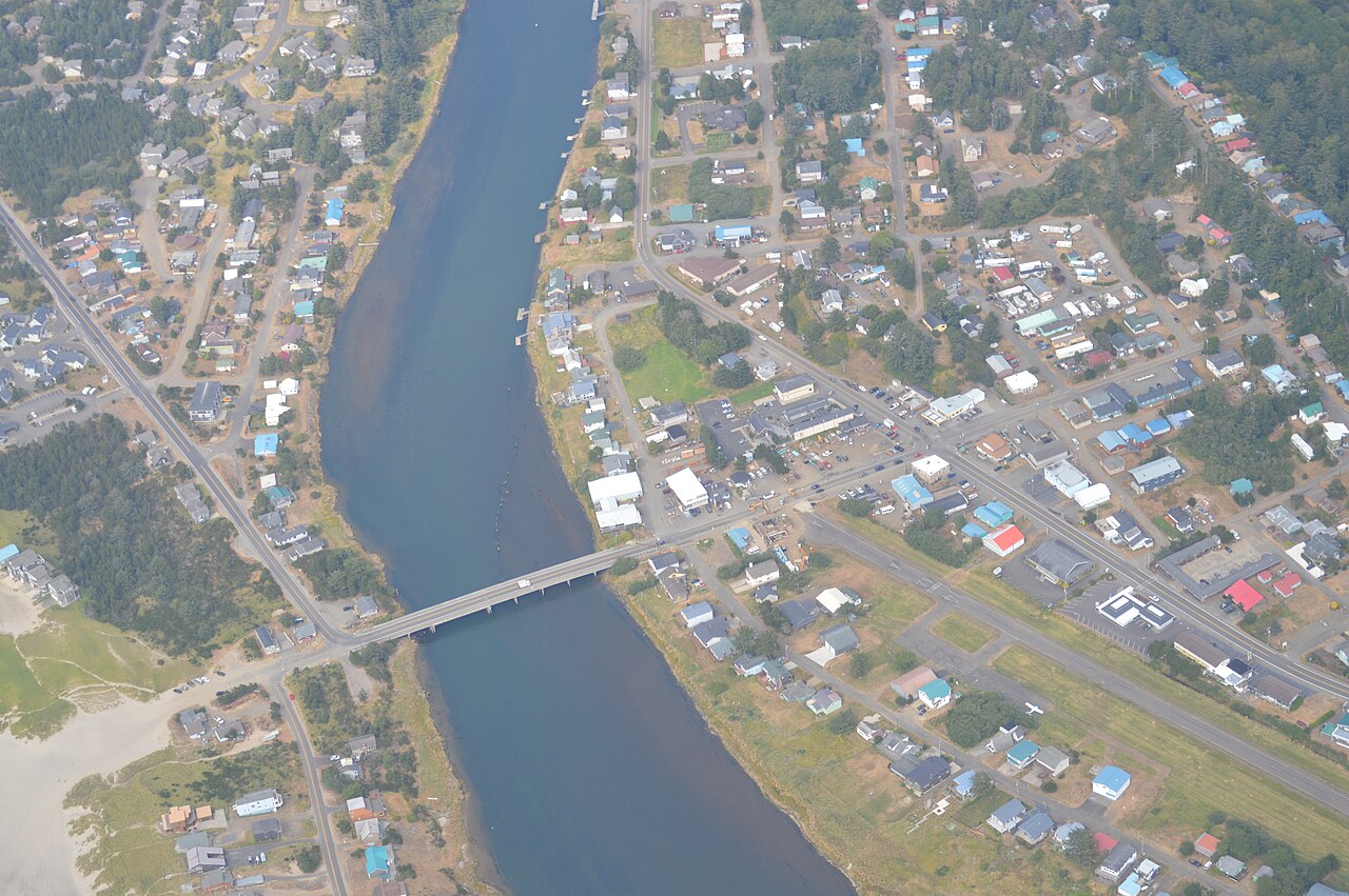 Reading 2 — Pacific City, aerial view, ca. 2008